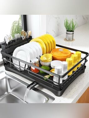 SNTD Dish Drying Rack for Kitchen Counter